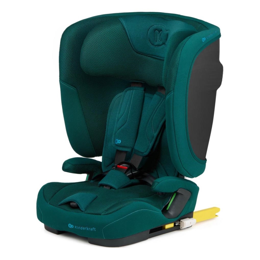 KINDERKRAFT - Cadeira Auto FIX2GO i-Size 76-150 cm turquesa