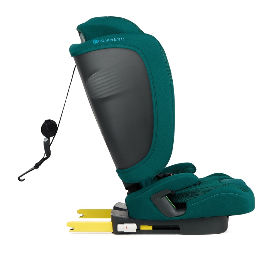 KINDERKRAFT - Cadeira Auto FIX2GO i-Size 76-150 cm turquesa