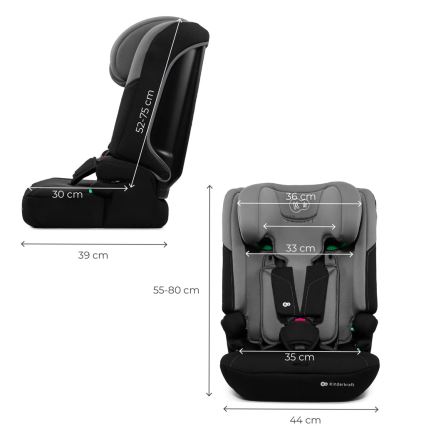 KINDERKRAFT - Cadeira Auto I-COMFY i-Size 76-150 cm cinzenta