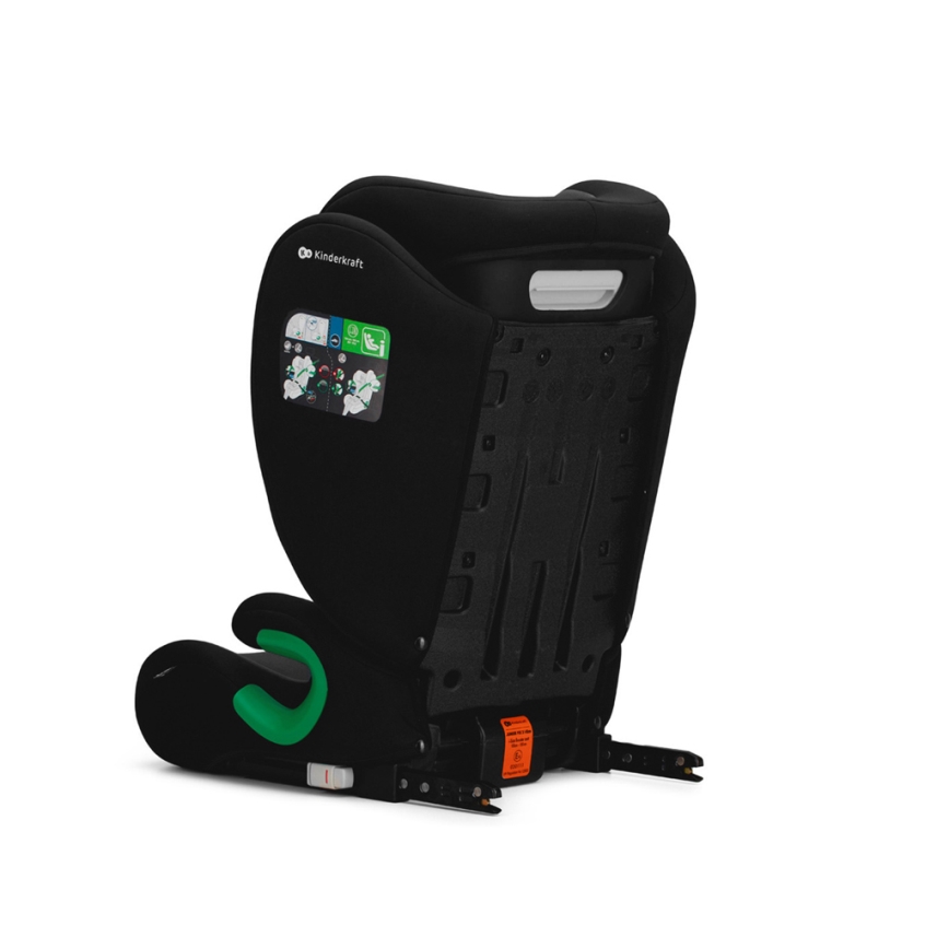 KINDERKRAFT - Cadeira auto JUNIOR FIX 2 (100-150 cm) Graphite preto