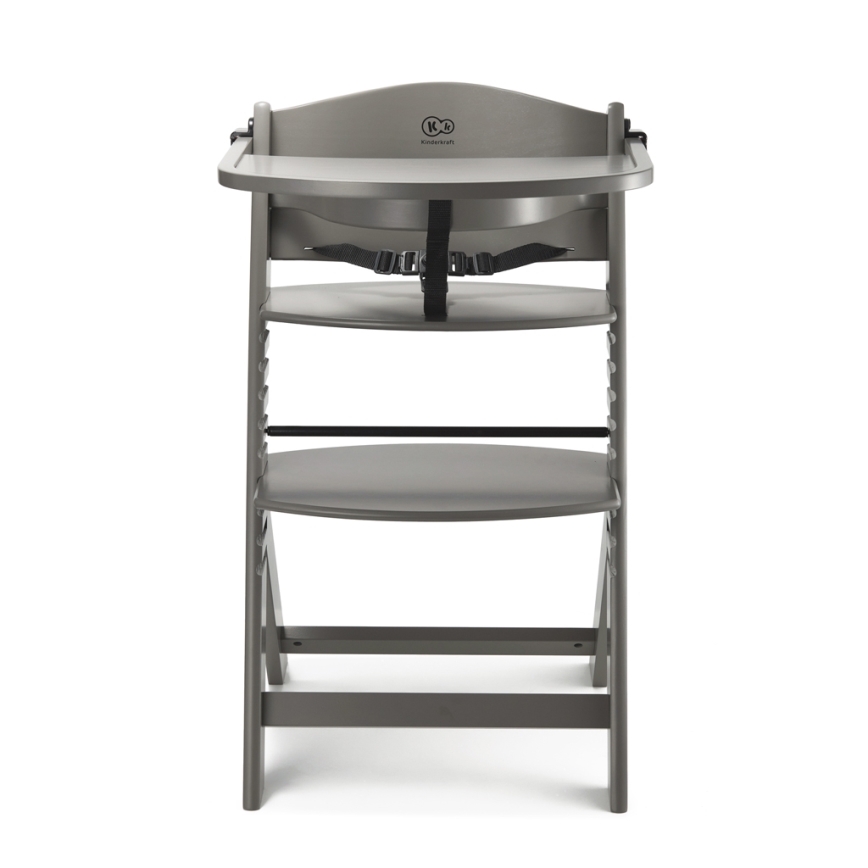 KINDERKRAFT - Cadeira de alimentação infantil ENOCK cinzenta