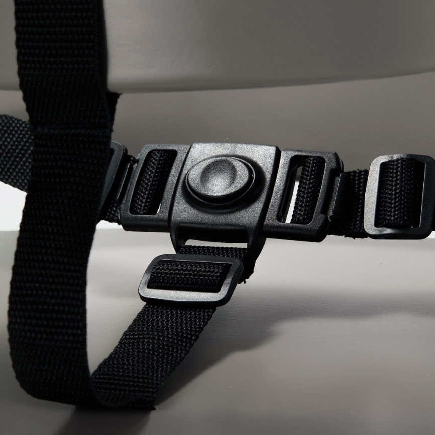 KINDERKRAFT - Cadeira de alimentação infantil ENOCK cinzenta