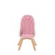 KINDERKRAFT - Cadeira de bebé 2em1 TIXI rosa