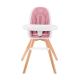 KINDERKRAFT - Cadeira de bebé 2em1 TIXI rosa