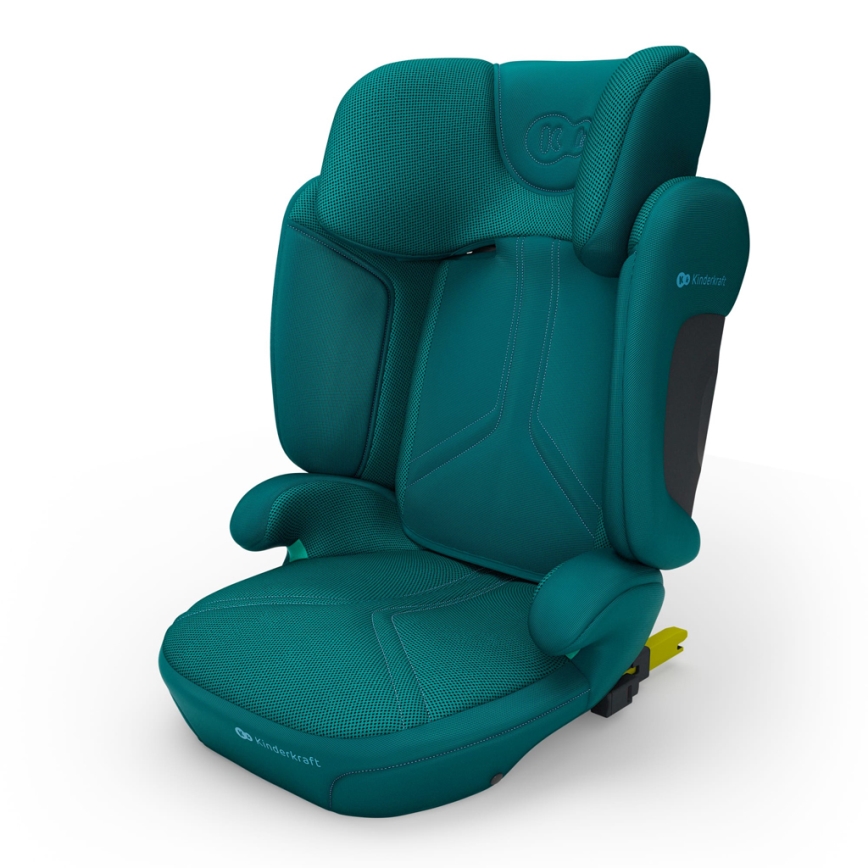 KINDERKRAFT - Cadeira de carro dobrável XPAND 2 PRO 100-150 cm turquesa