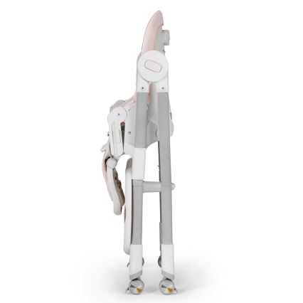 KINDERKRAFT - Cadeira de refeição para criança 2em1 LASTREE rosa/branco