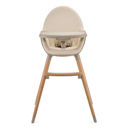 KINDERKRAFT - Cadeira de refeição para criança 2v1 FINI2 faia/bege