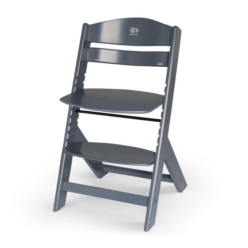 KINDERKRAFT - Cadeira de refeição para crianças ENOCK cinzento