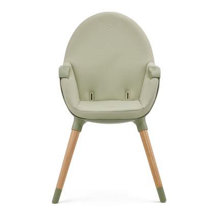 KINDERKRAFT - Cadeira de refeição infantil 2 em 1 FINI2 faia/verde