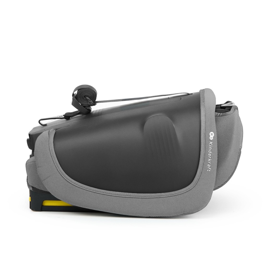 KINDERKRAFT - Cadeira para automóvel FIX2GO i-Size 76-150 cm cinzenta