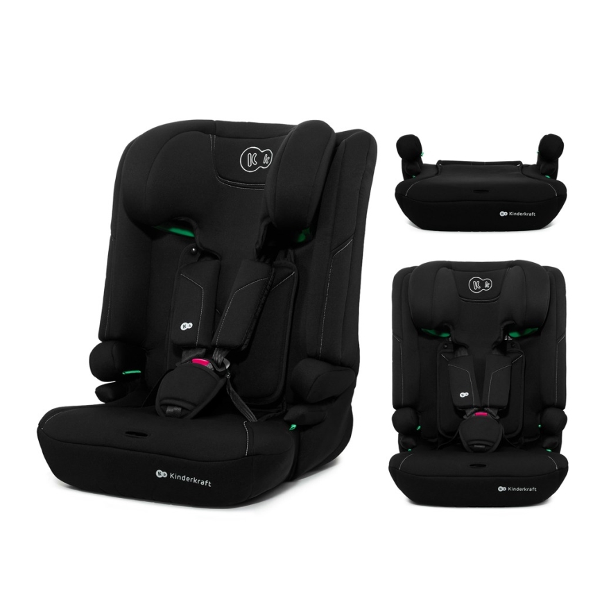 KINDERKRAFT - Cadeira para automóvel I-COMFY i-Size 76-150 cm preta