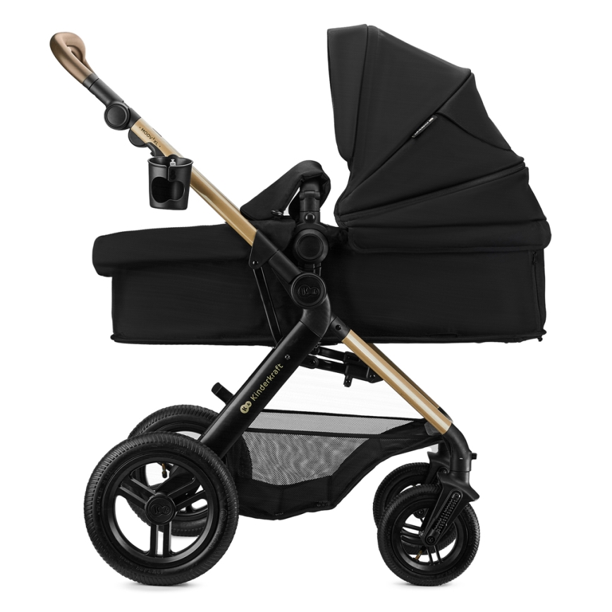 KINDERKRAFT - Carrinho combinado 3 em 1 MOOV 2 XL Air Black