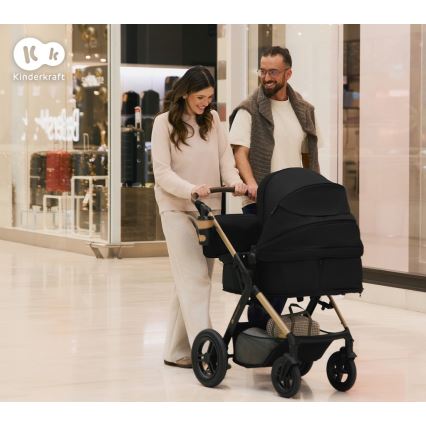 KINDERKRAFT - Carrinho combinado 3 em 1 MOOV 2 XL Air Grey