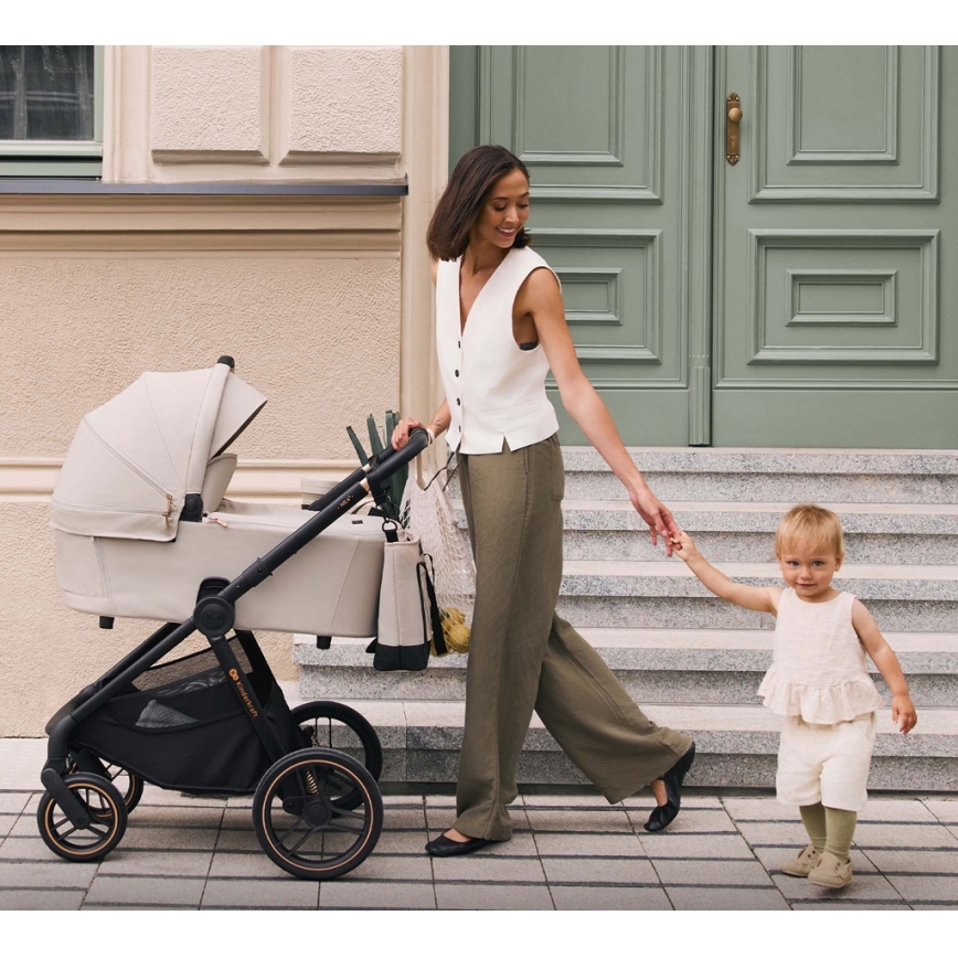 KINDERKRAFT - Carrinho de bebé combinado 2em1 NEA 2 bege