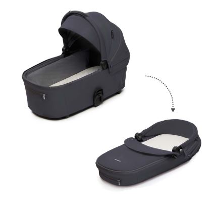 KINDERKRAFT - Carrinho de bebé combinado 2em1 NEA 2 Cinzento escuro