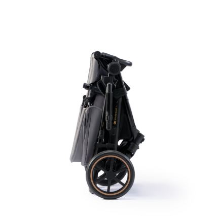 KINDERKRAFT - Carrinho de bebé combinado 2em1 PRIME 2 cinzento