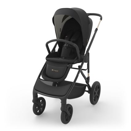 KINDERKRAFT - Carrinho de bebé combinado 3 em 1 PRIME 3 Venezian Preto