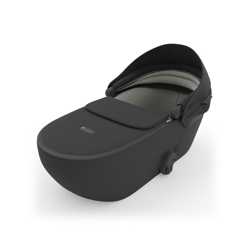 KINDERKRAFT - Carrinho de bebé combinado 3 em 1 PRIME 3 Venezian Preto