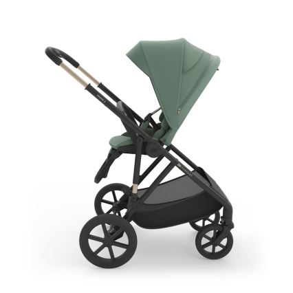 KINDERKRAFT - Carrinho de bebé combinado 3 em 1 PRIME 3 Verde Escuro