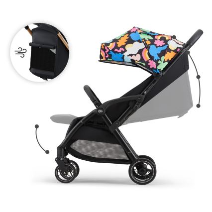 KINDERKRAFT - Carrinho de passeio APINO colorido