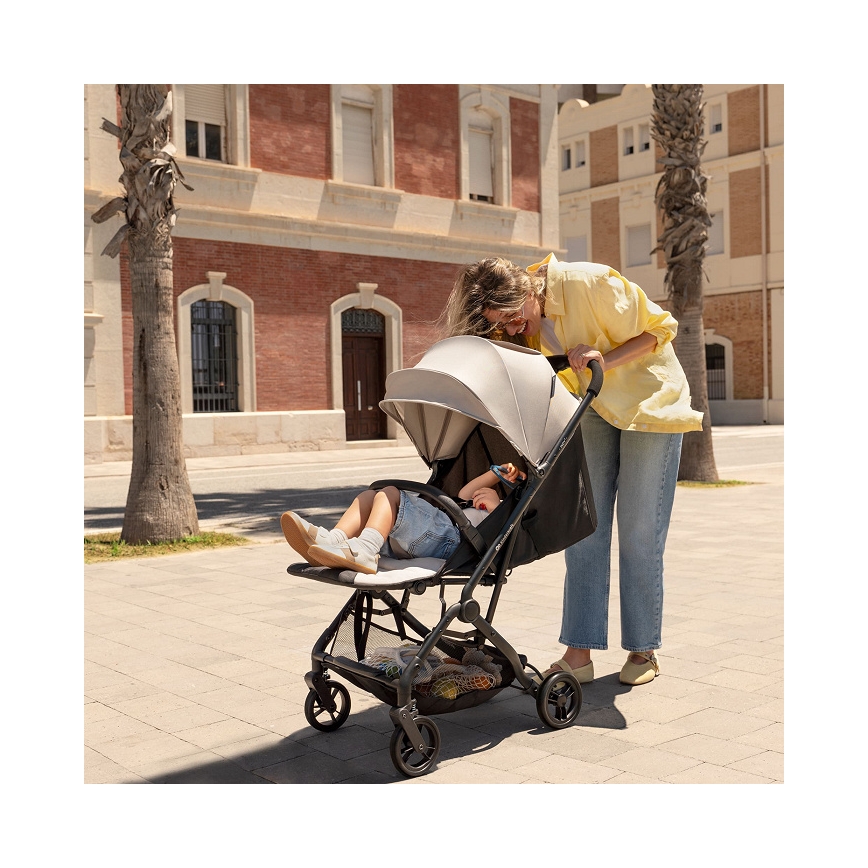 KINDERKRAFT - Carrinho de passeio desportivo INDY 3 Misty Beige
