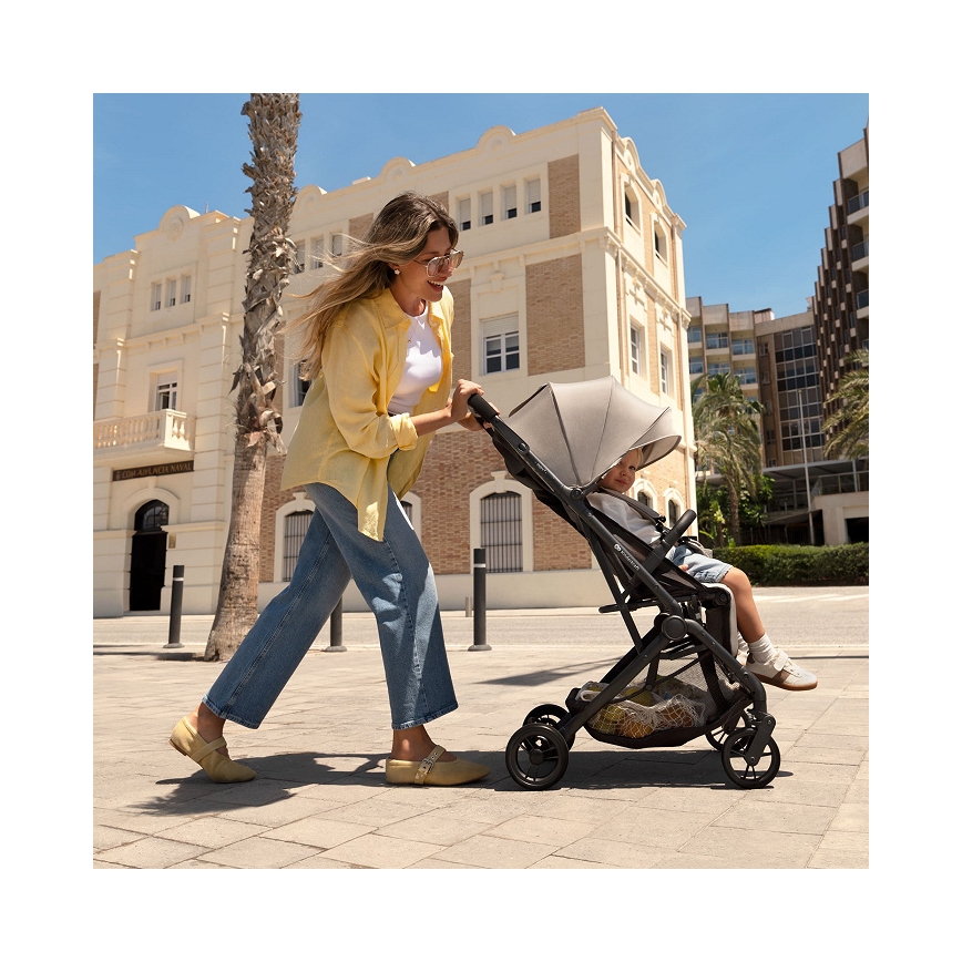 KINDERKRAFT - Carrinho de passeio desportivo INDY 3 Misty Beige