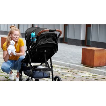 KINDERKRAFT - Carrinho de passeio GRANDE PLUS preto