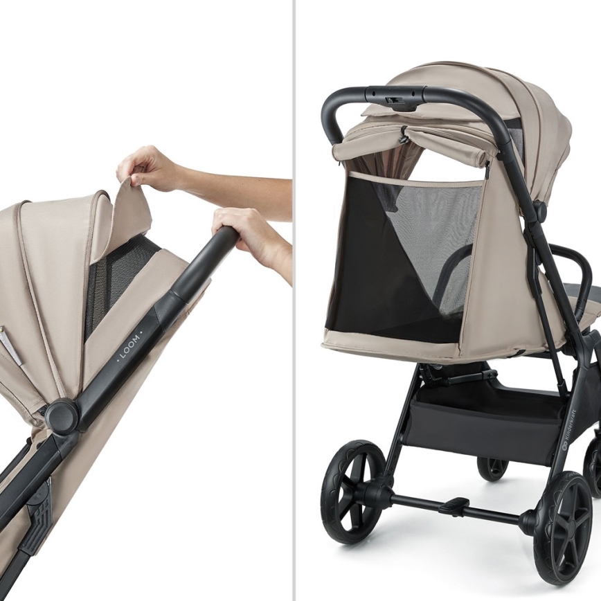 KINDERKRAFT - Carrinho de passeio LOOM bege