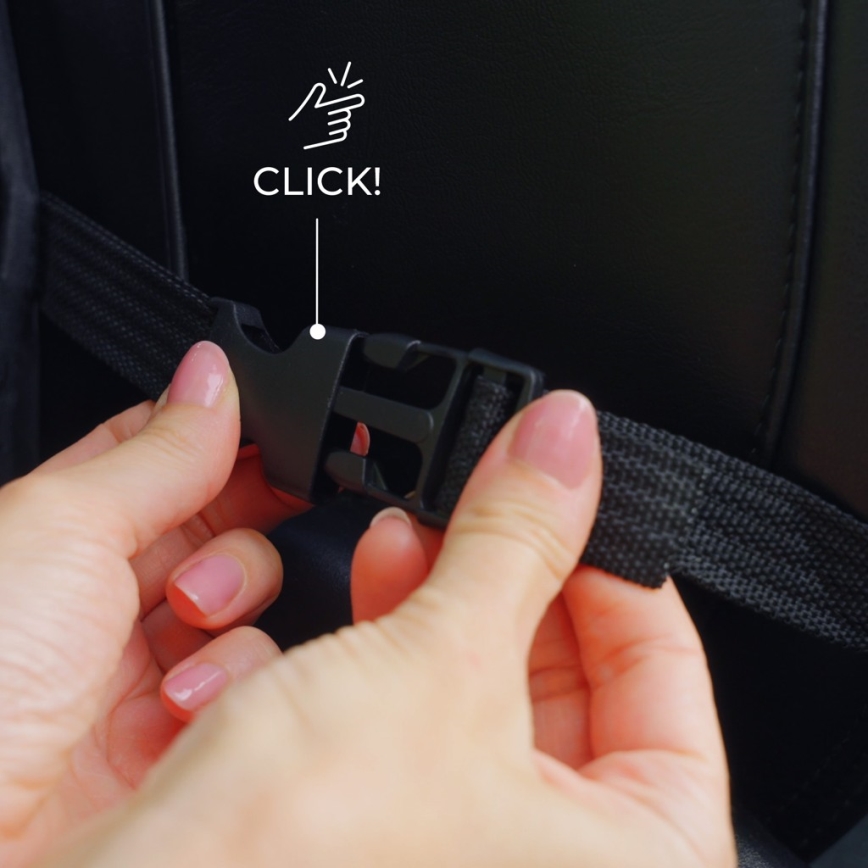 KINDERKRAFT - Organizador para carro, preto