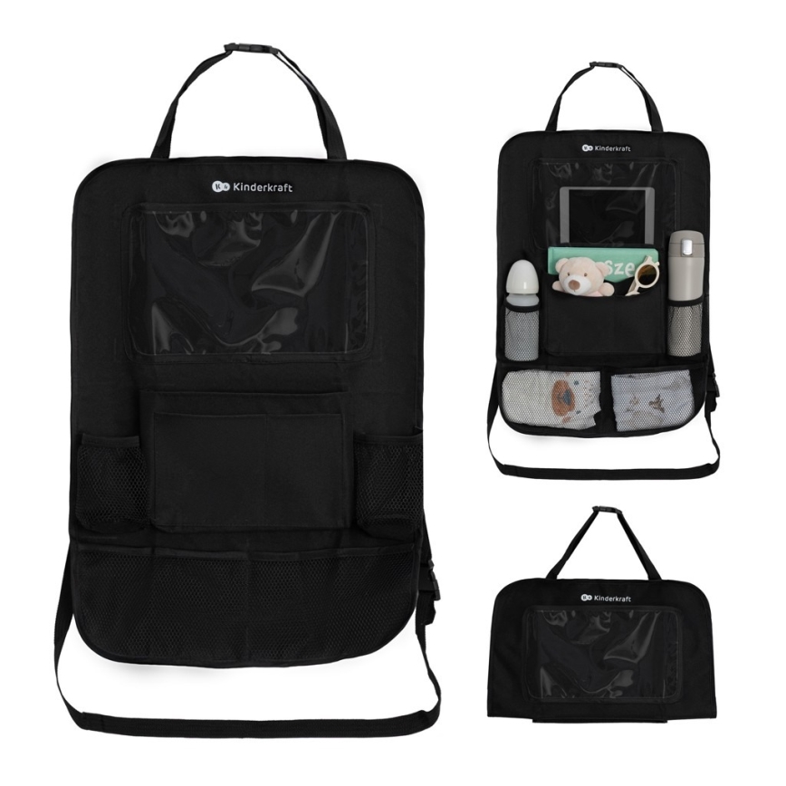 KINDERKRAFT - Organizador para carro, preto