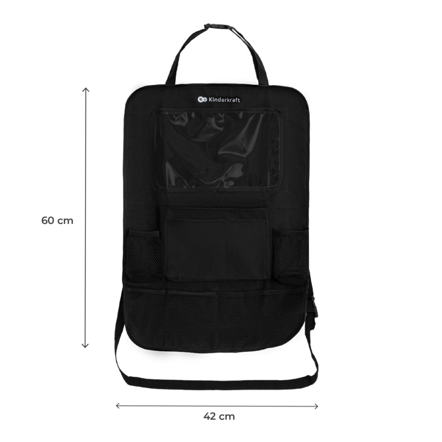 KINDERKRAFT - Organizador para carro, preto