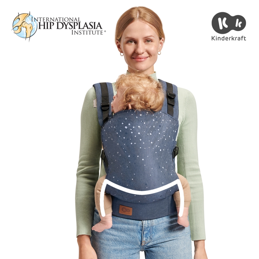 KINDERKRAFT - Porta-bebés NINO azul