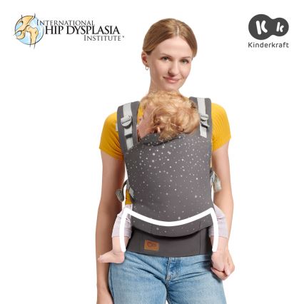 KINDERKRAFT - Porta-bebés NINO cinzento