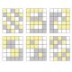 KINDERKRAFT - Puzzle de espuma LUNO 30pcs cinza/amarelo