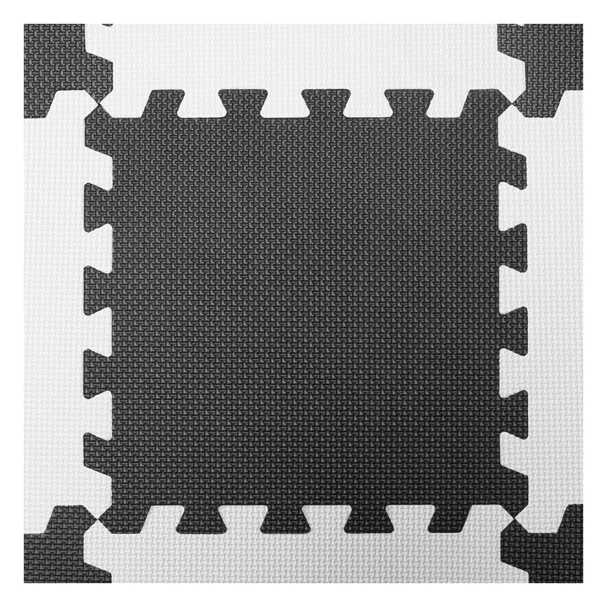 KINDERKRAFT - Puzzle de espuma LUNO 30pcs preto/branco