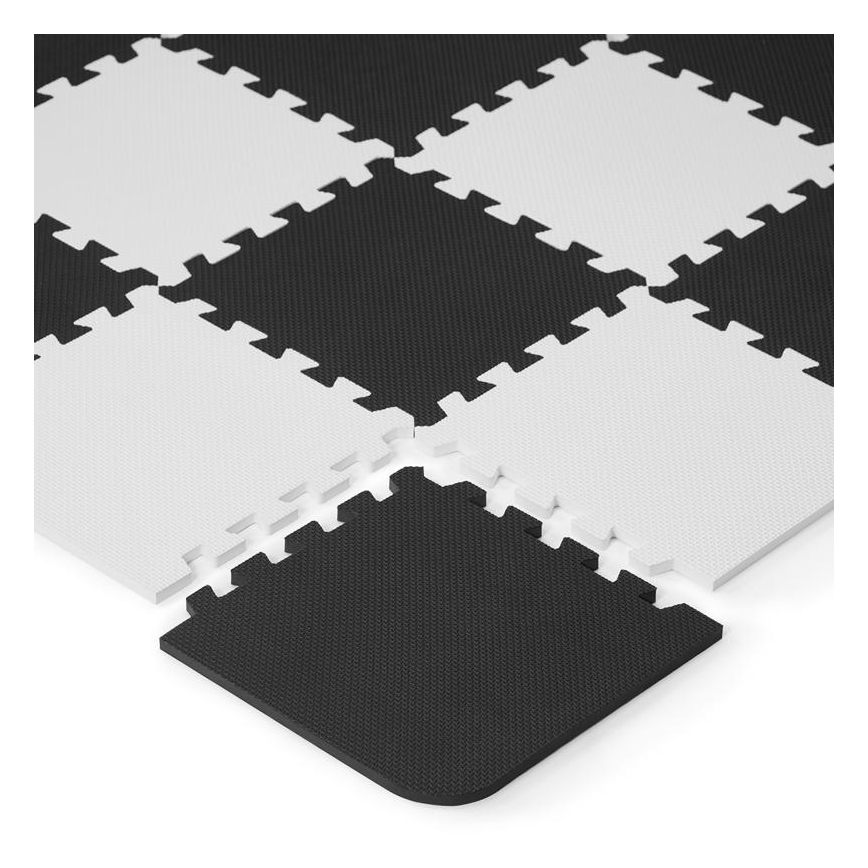 KINDERKRAFT - Puzzle de espuma LUNO 30pcs preto/branco