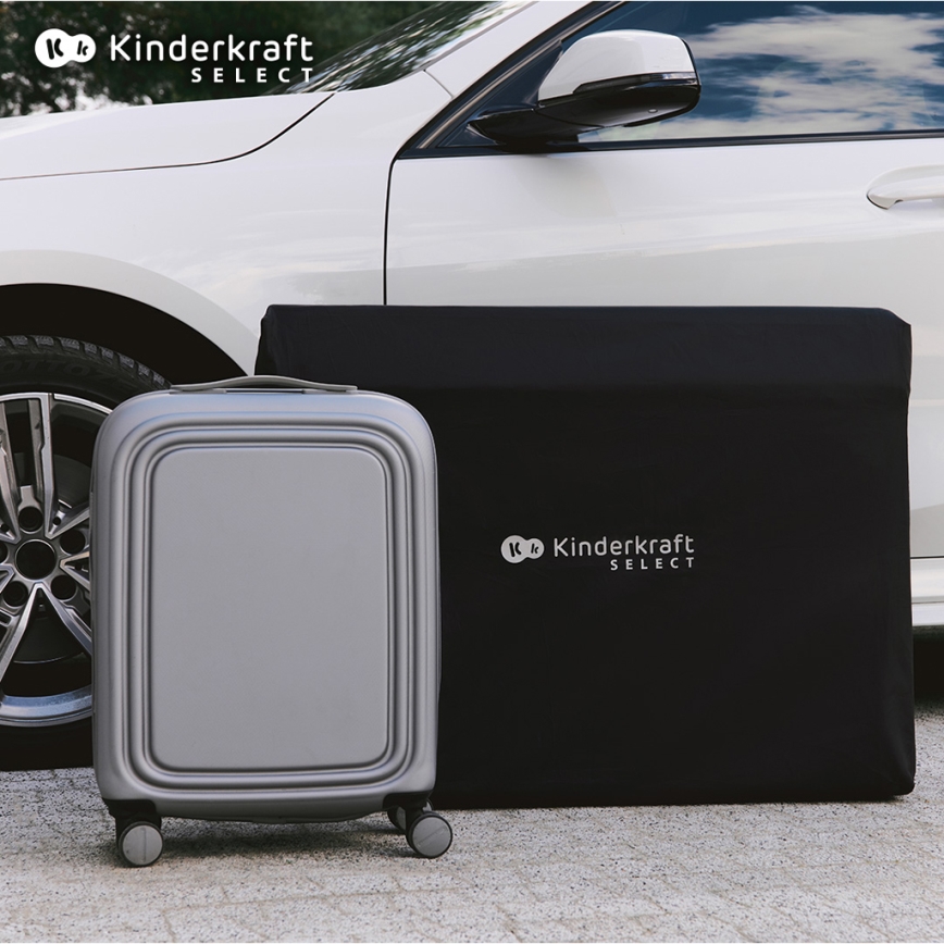 KINDERKRAFT SELECT - Berço de viagem MOON DREAM preto