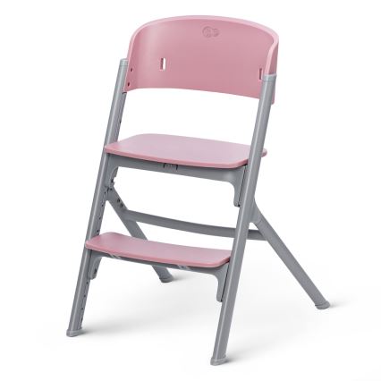 KINDERKRAFT SELECT - Cadeira de alimentação infantil 3 em 1 LIVY Premium Aster pink