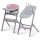 KINDERKRAFT SELECT - Cadeira de refeição para criança 3em1 LIVY Premium Aster rosa + espreguiçadeira CALMEE