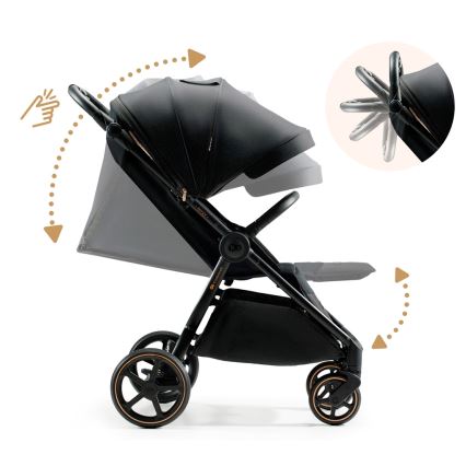 KINDERKRAFT SELECT - Carrinho de passeio MITZY Ink preto