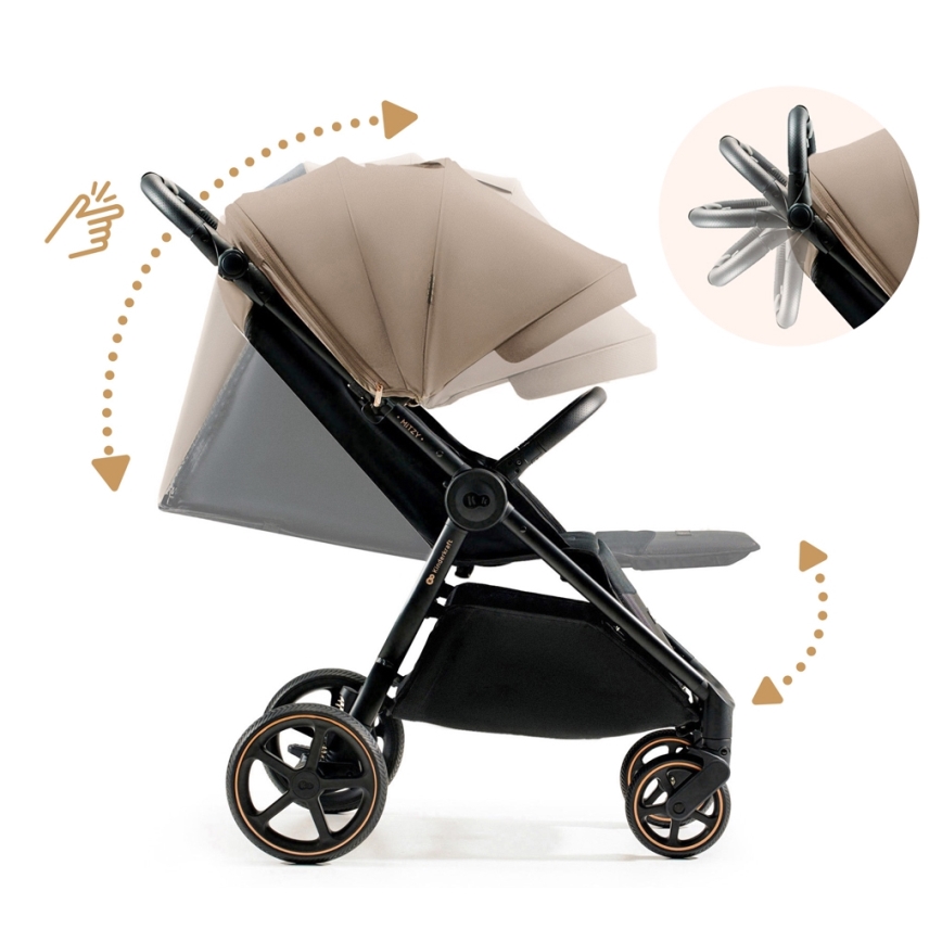KINDERKRAFT SELECT - Carrinho de passeio MITZY Linen bege