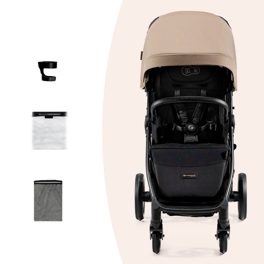 KINDERKRAFT SELECT - Carrinho de passeio MITZY Linen bege