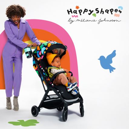 KINDERKRAFT SELECT - Carrinho de passeio NUBI 2 Happy shapes