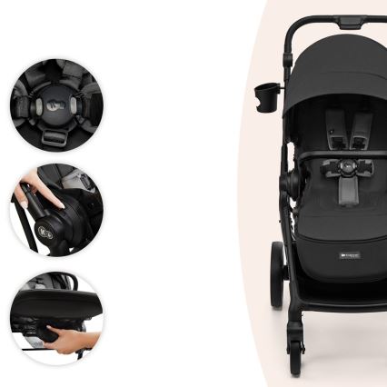 KINDERKRAFT SELECT - Carrinho desportivo YOXI Moonlight Cinzento