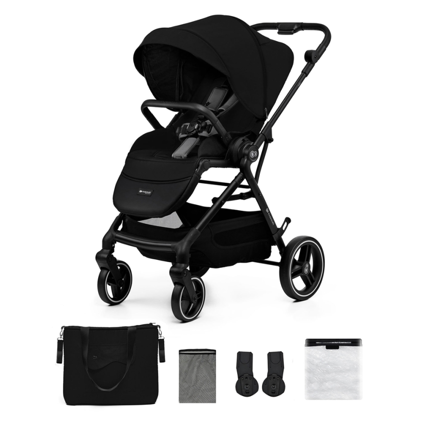 KINDERKRAFT SELECT - Carrinho desportivo YOXI Preto Puro