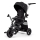 KINDERKRAFT SELECT - Triciclo de criança 5em1 EASYTWIST Premium preto