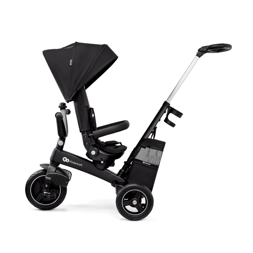 KINDERKRAFT SELECT - Triciclo de criança 5em1 EASYTWIST Premium preto