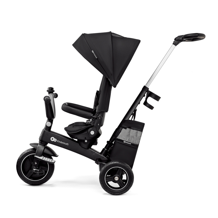 KINDERKRAFT SELECT - Triciclo de criança 5em1 EASYTWIST Premium preto