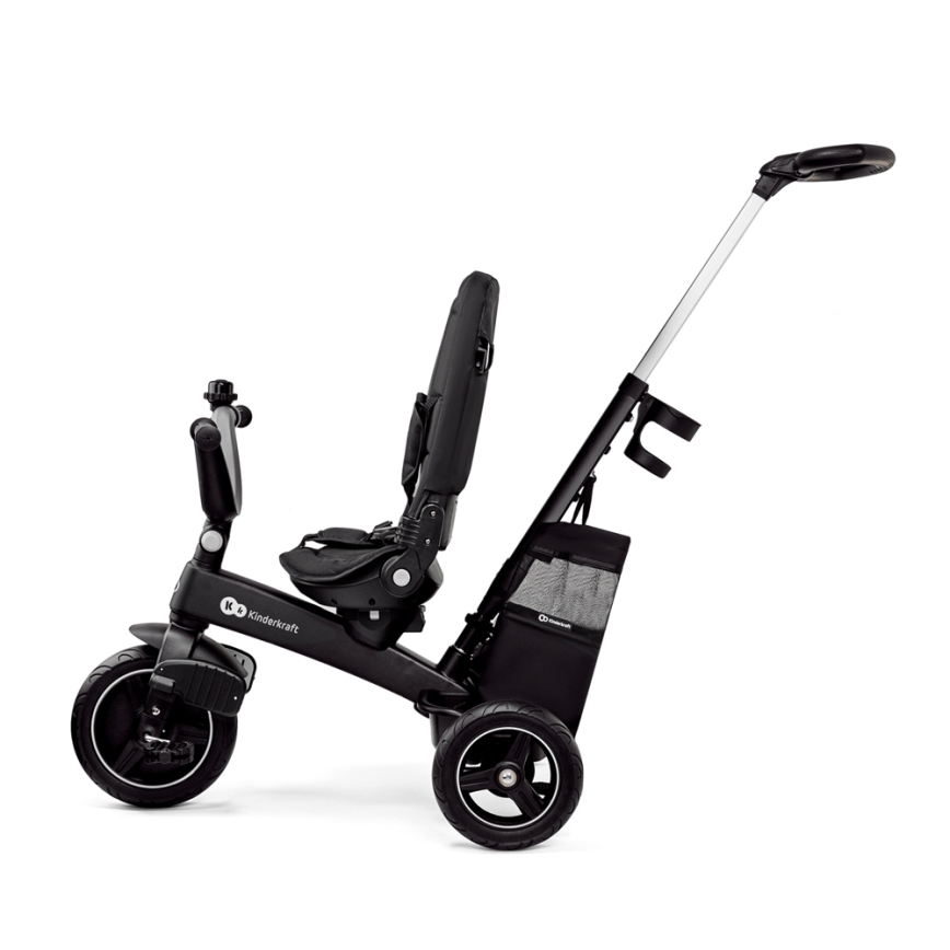 KINDERKRAFT SELECT - Triciclo de criança 5em1 EASYTWIST Premium preto