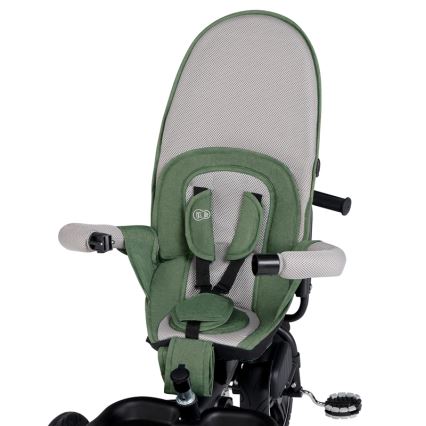KINDERKRAFT SELECT - Triciclo de criança SPINSTEP Premium verde